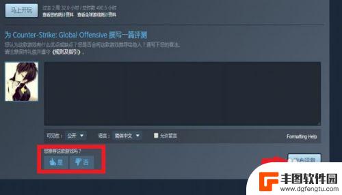 steam发表评测 如何在STEAM上为一款游戏撰写详细评测