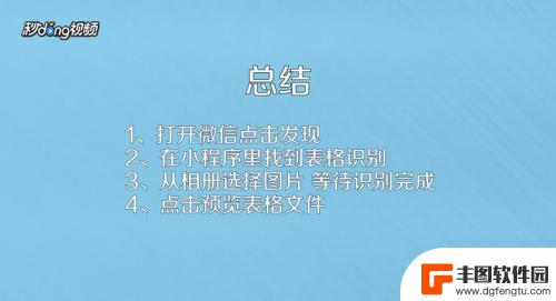 手机怎么把照片转换成表格 手机拍照转Excel表格步骤