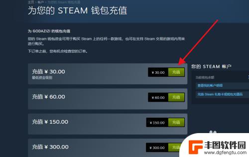 steam充钱怎么充三块 steam怎么购买游戏