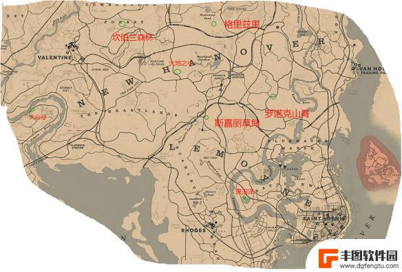 荒野大镖客线上小营地 荒野大镖客2线上模式营地怎么分布