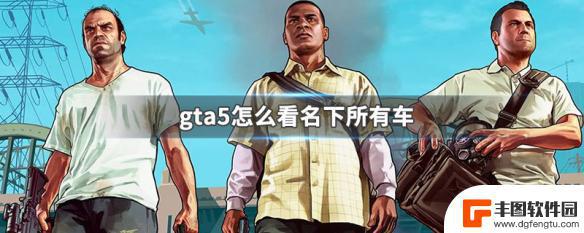 gta5线上模式怎么看自己的车 GTA5怎么看自己所有的车辆