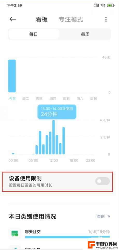 手机如何设定使用时间 小米手机每天使用时间设置方法