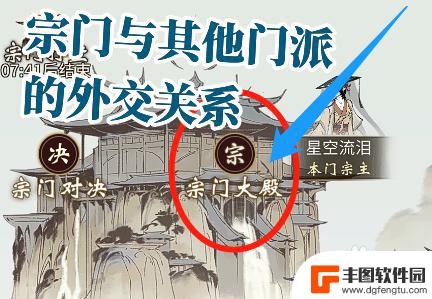 一念逍遥怎么查看其他宗门 一念逍遥游戏如何查看宗门与其他门派的外交关系