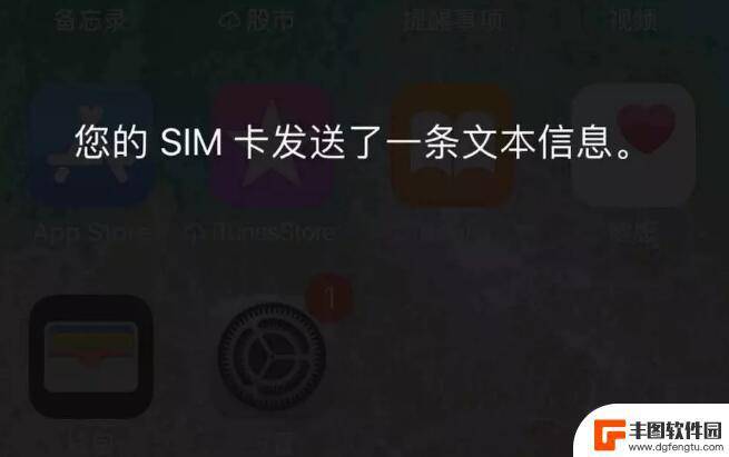 iphone换手机卡后的提示 iPhone SIM 卡发送文本信息提示解决方法