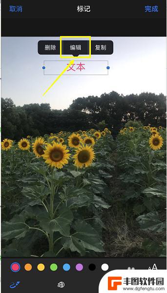 苹果手机给图片加文字 iPhone怎么编辑照片并添加文字