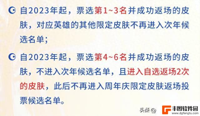 王者荣耀：八周年皮肤返场规则有变，37返6，这次终于没猴子了