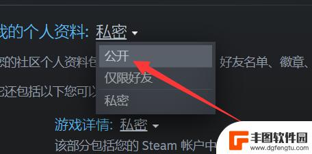 steam设置公开个人资料 Steam资料怎么公开设置