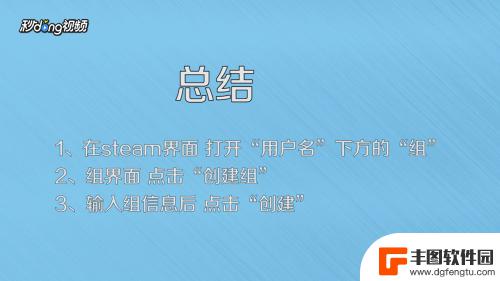 steam游戏组怎么建 steam如何创建游戏组