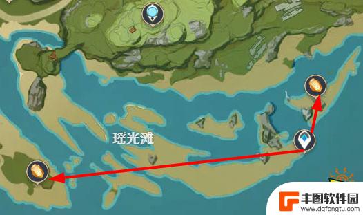 原神石珀采集点路线图 原神石珀采集详细位置分布图