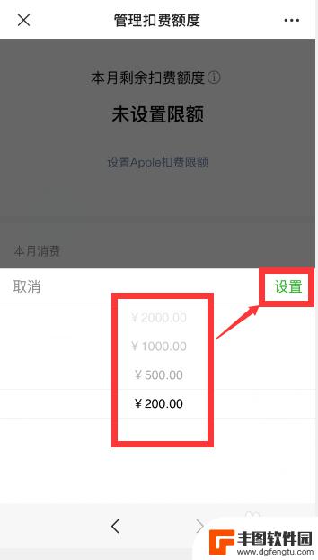 苹果手机怎么设置花钱限额 苹果手机微信支付单笔限额设置方法