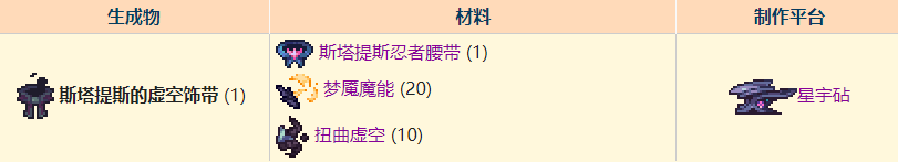 泰拉瑞亚满级饰品 泰拉瑞亚灾厄最强饰品合成方法