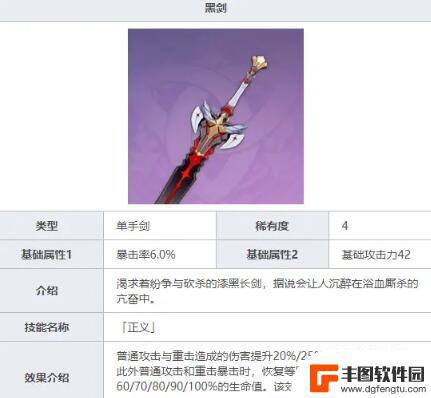 原神刻晴使用的什么武器 刻晴最佳武器选择攻略