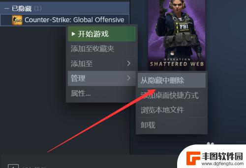 steam查看隐藏的游戏 steam如何查看隐藏的游戏