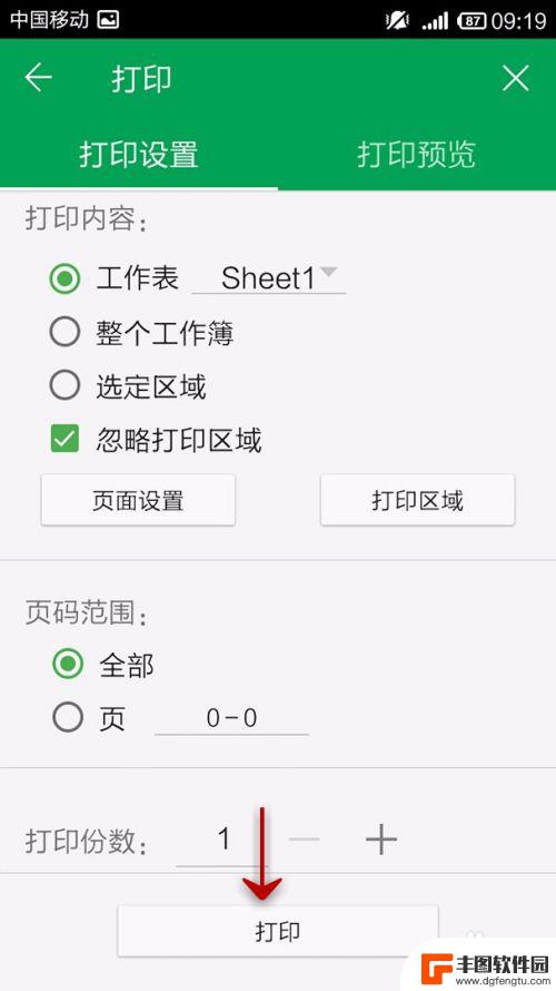 手机如何打印两页表格 手机WPS Office表格打印选项设置